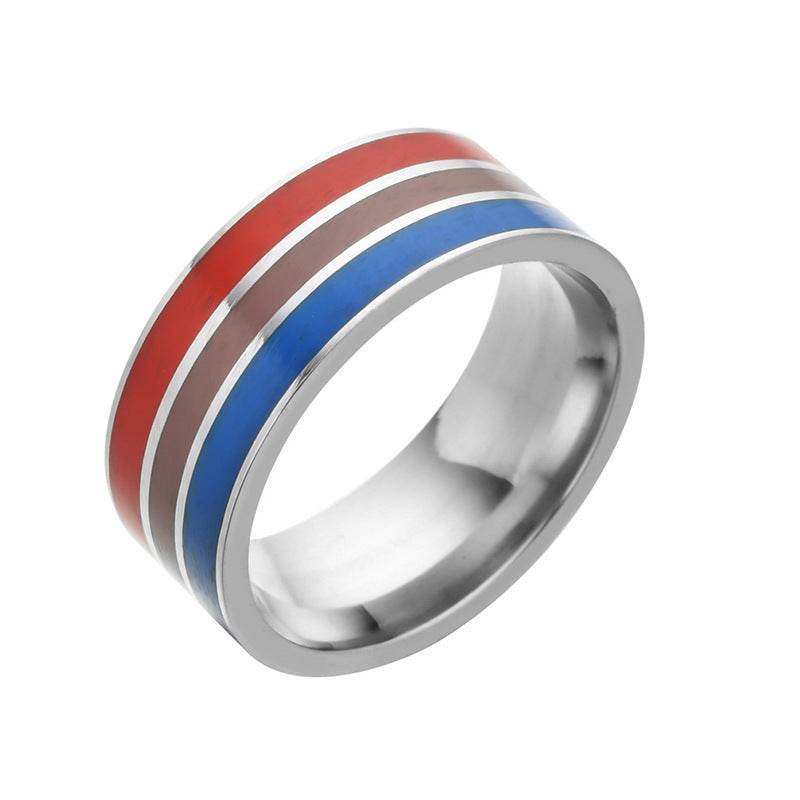 Bisexual Pride Stainless Steel Ring Europe - Velora