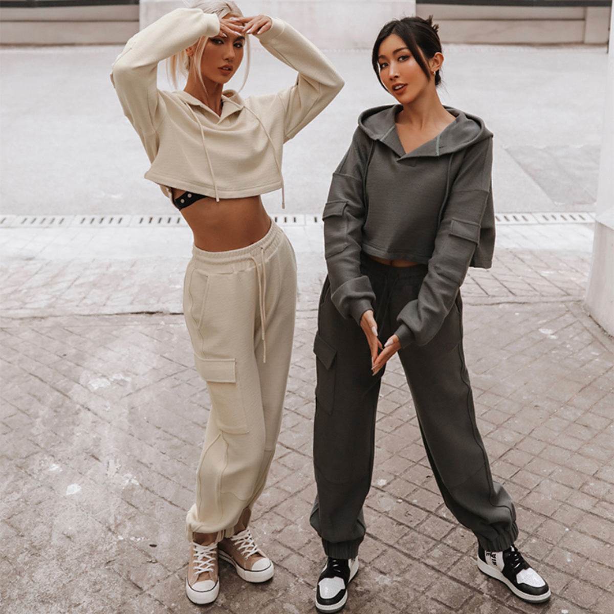 Leisure Sports Suit Two-piece Set For Women - Velora