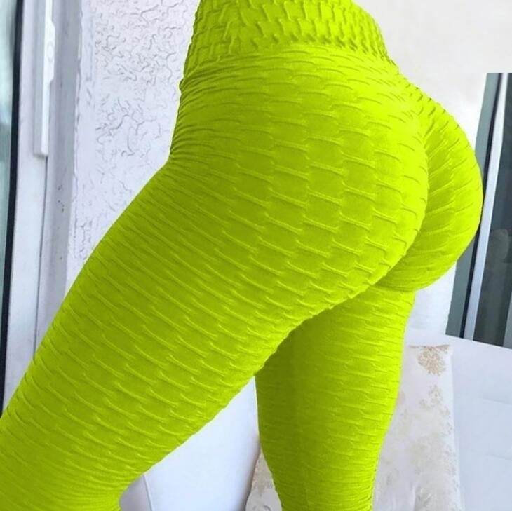 Booty Lifting Anti Cellulite Scrunch Leggings Without Pocket - Velora