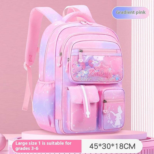 Childrenβs Cartoon School Bag β Load-Reducing Backpack - Velora