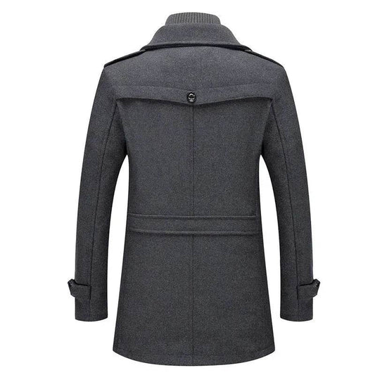 Cold-resistant Plus Cotton Woolen Men's Jacket