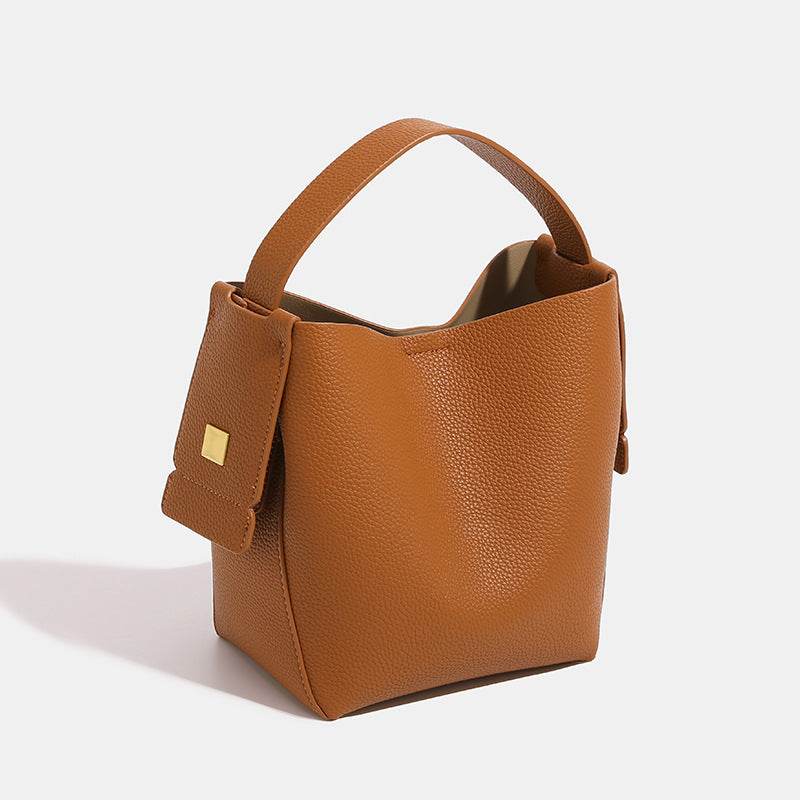 Simple Vintage Commuter Women Handbags Business Small Crossbody Shoulder Bags Fashion Trend Luxury Leather Bags - Velora