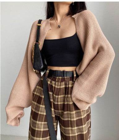 Women's Loose And Slim Knitted Cardigan Coat - Velora