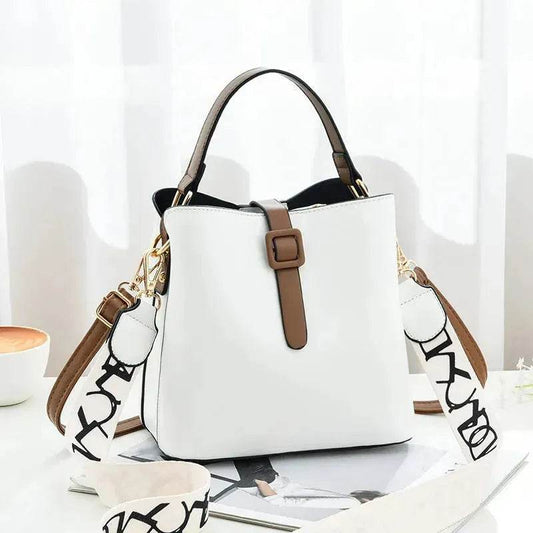 Bucket Bag Fashion Shoulder Bag Cross-body Female Handbag - Velora