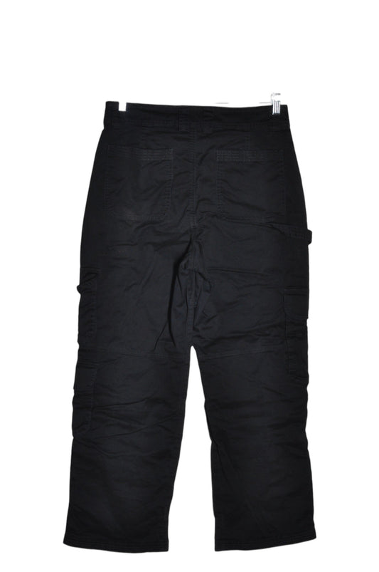ABERCROMBIE & FITCH Women Cargo Pants Regular fit in Black - 30 - Velora Luxury Fashion