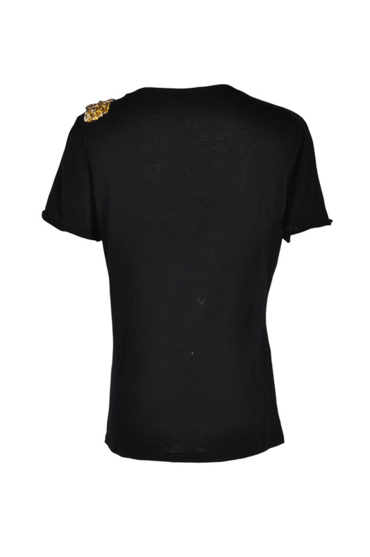 ALEXANDER MCQUEEN Women T-Shirts Regular fit in Black - 42 - Velora Luxury Fashion