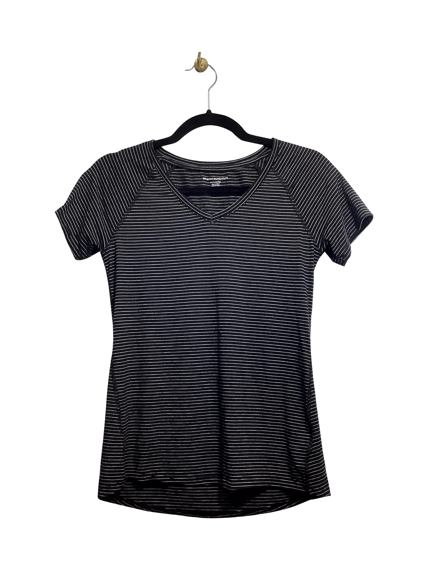 AMAZON ESSENTIALS Regular fit T-shirt in Black - S - Velora
