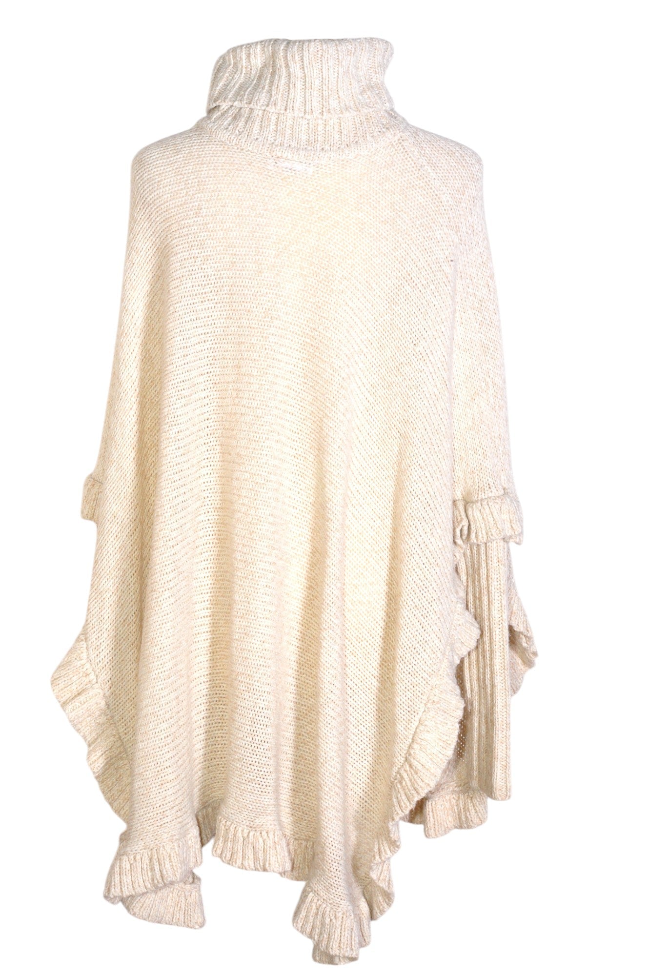 ARDENE Women Turtleneck Tops Regular fit in Beige - S - Velora Luxury Fashion