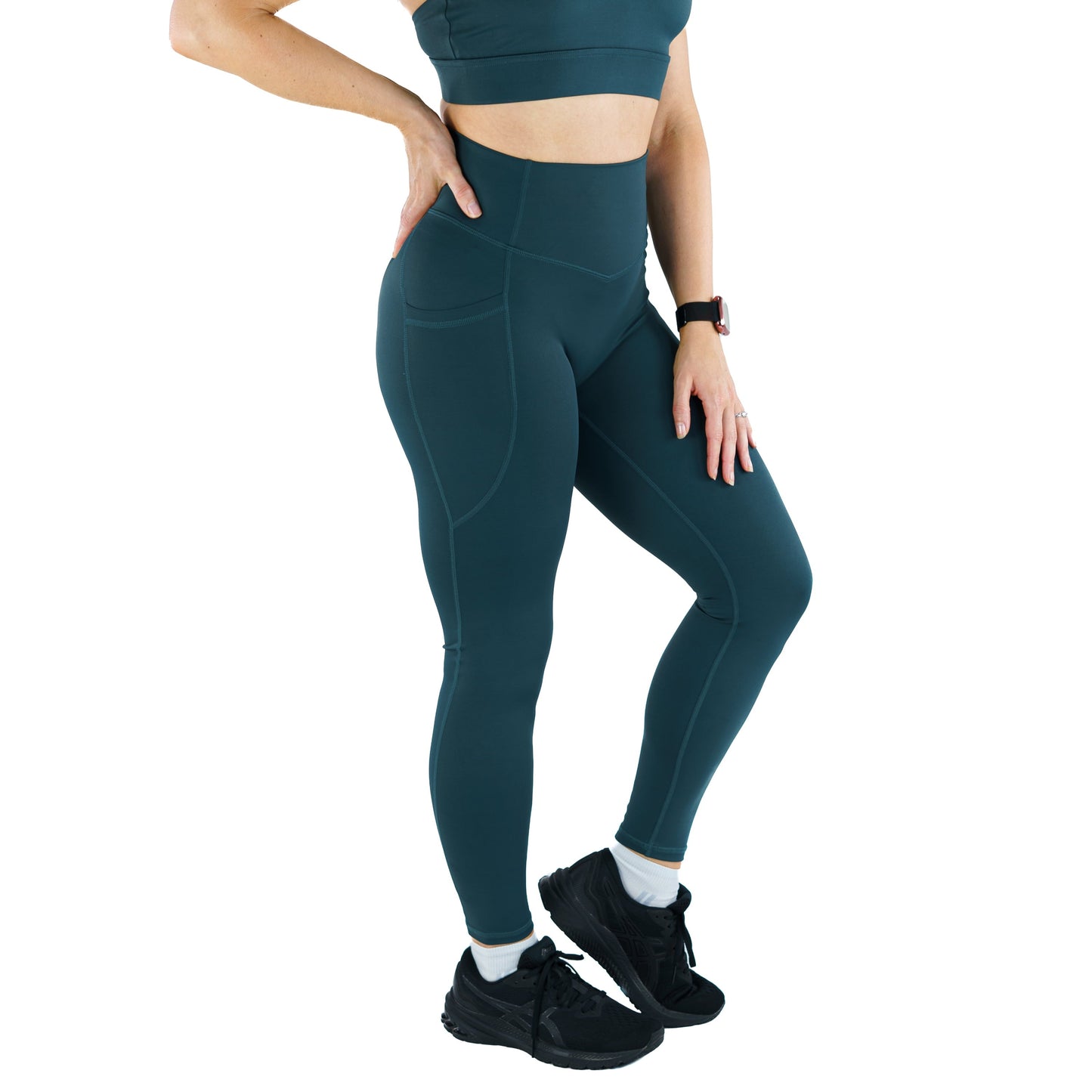 Affinity Leggings Emerald - Velora