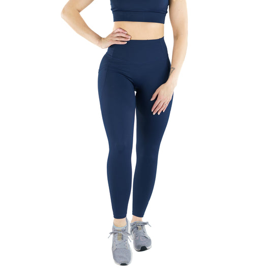 Affinity Leggings Navy - Velora