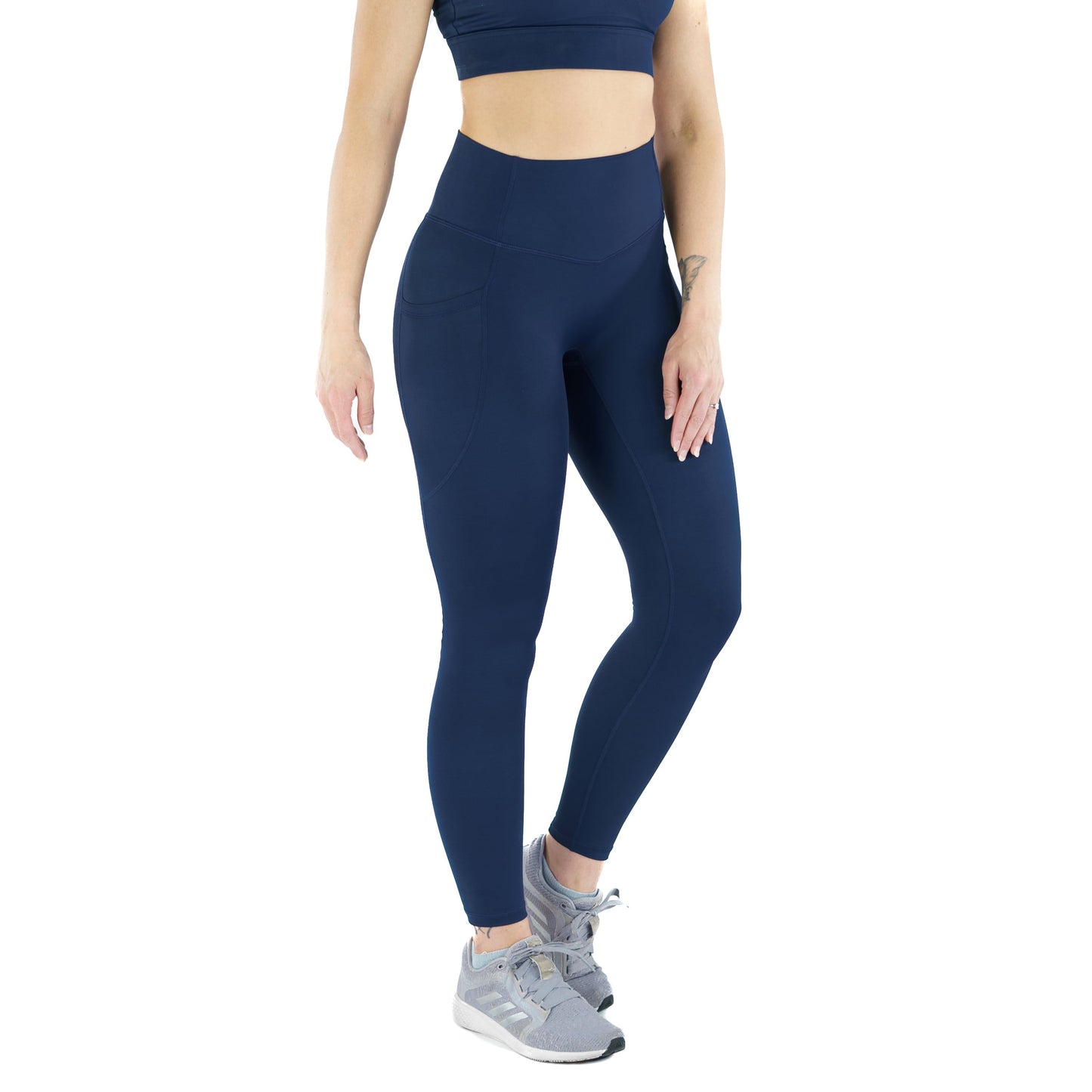 Affinity Leggings Navy - Velora