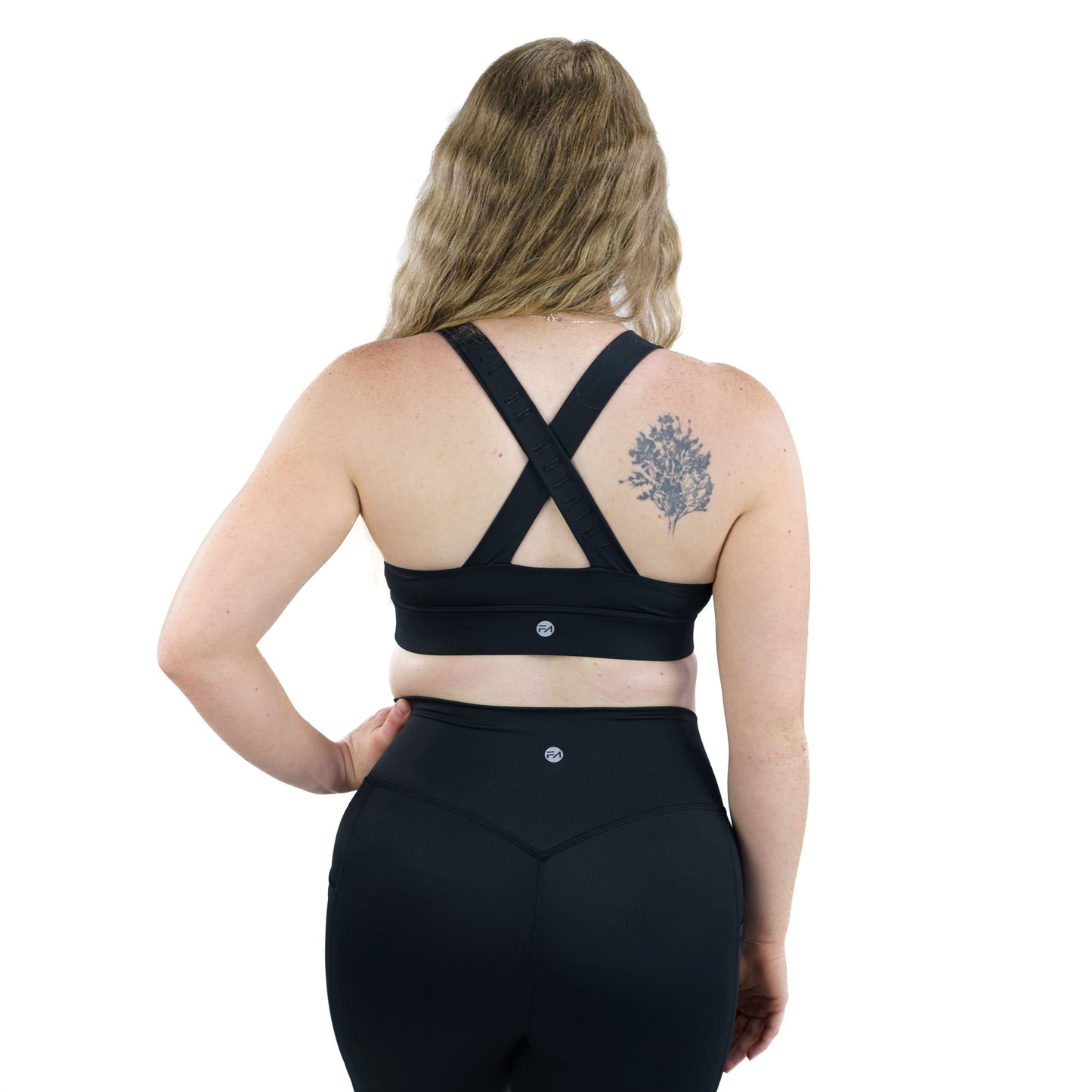 Affinity Sports Bra Black - Velora