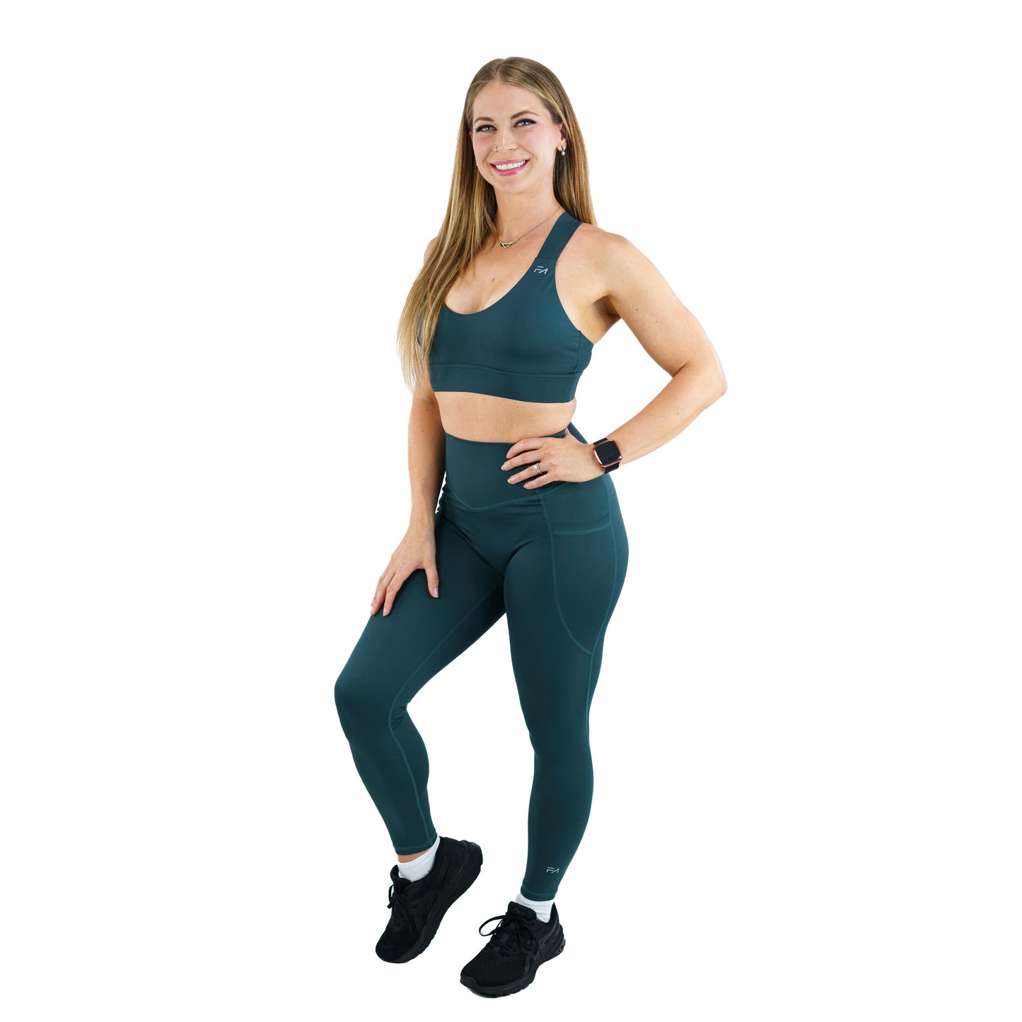 Affinity Leggings Emerald - Velora