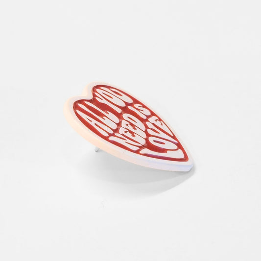 All You Need is Love (Red) | Collectible Pin - Velora
