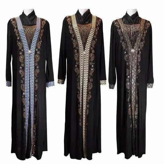 Arab Ramadan fashion beaded dress