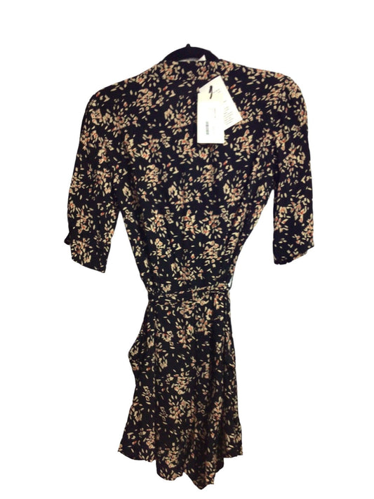 BA & SH Women Wrap Dresses Regular fit in Black - XS - Velora Luxury Fashion