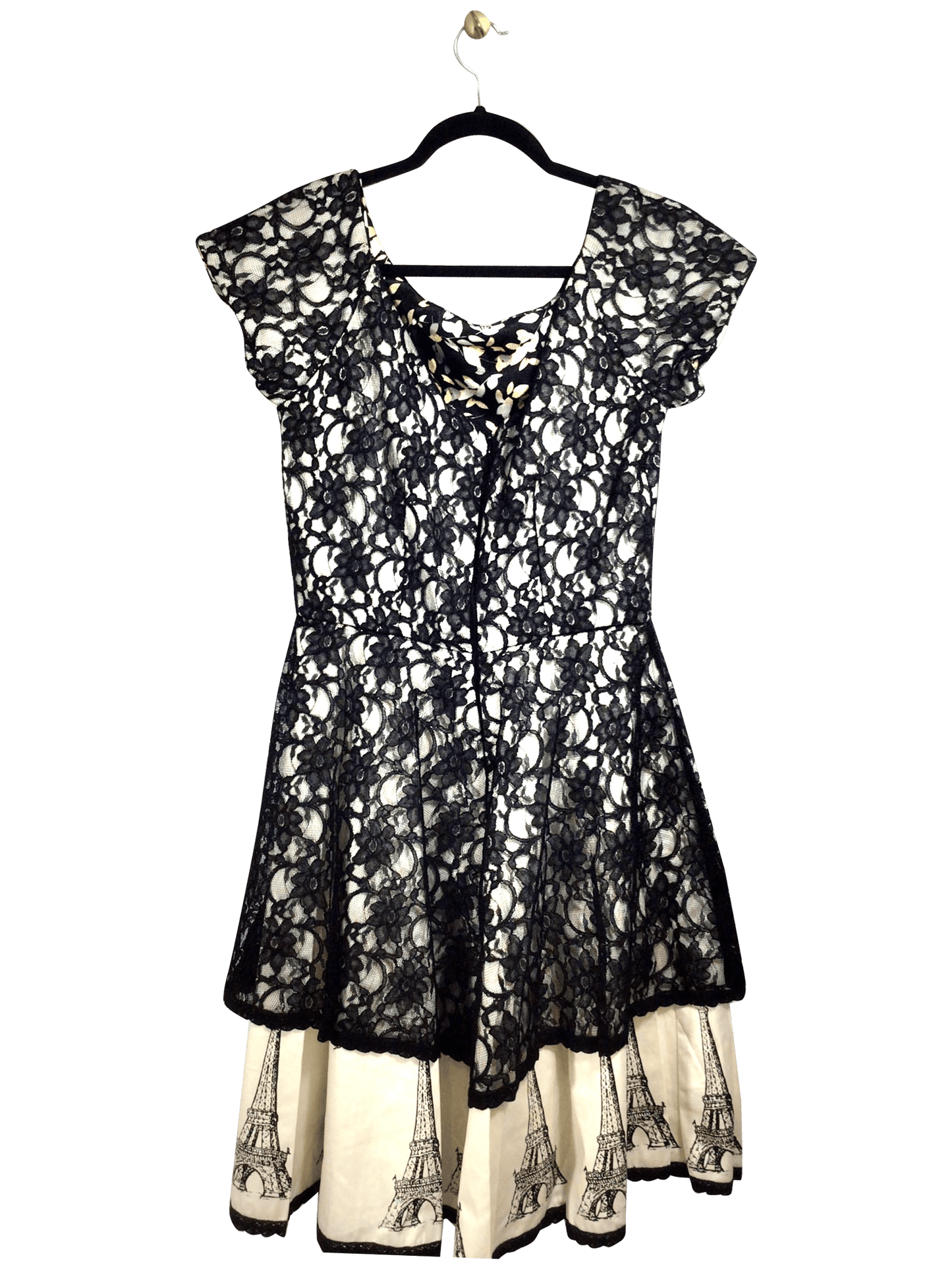 BLACKBIRD STUDIOS Shift Dress Regular fit in Black - L - Velora Luxury Fashion