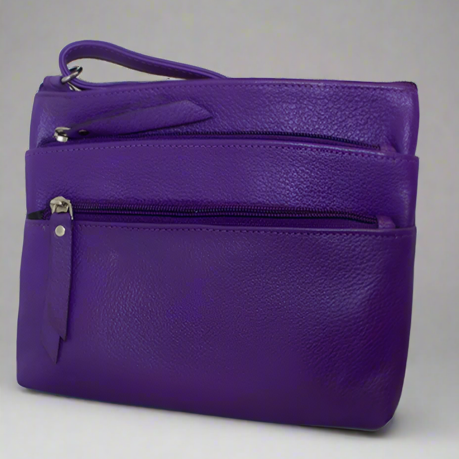 BOL Crossbody Bag Top Zip Boutique of Leathers/Open Road