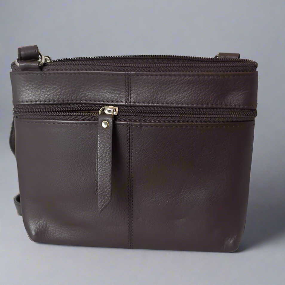 BOL Crossbody Bag Top Zip Boutique of Leathers/Open Road