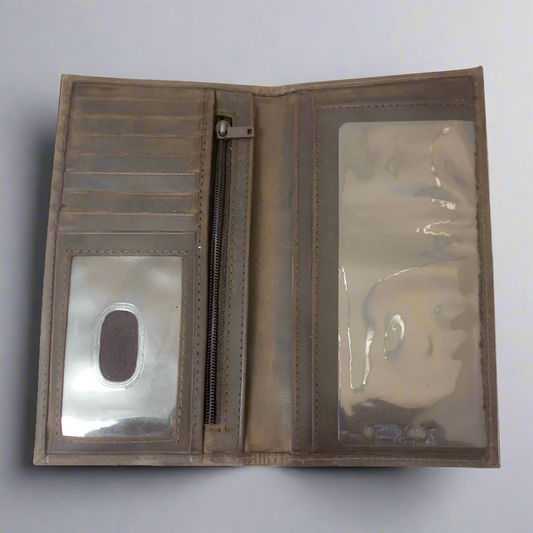 BOL Men's RFID Leather Upright Bifold Wallet - Velora Luxury Fashion