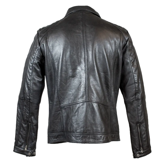 BOL Men's Zip Pocket Leather Jacket - Velora Luxury Fashion