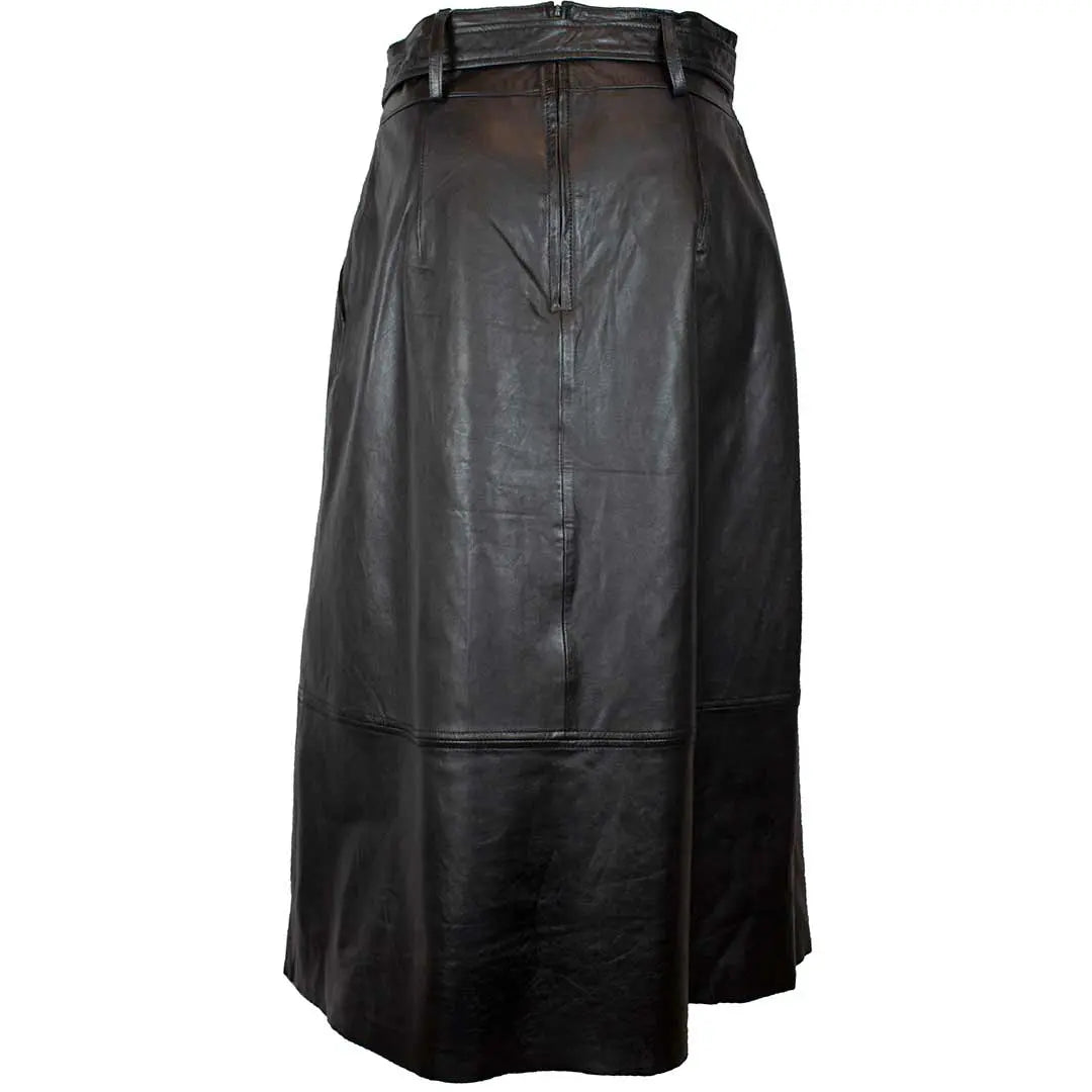 BOL Women's Brit Leather Flair Skirt Boutique of Leathers/Open Road