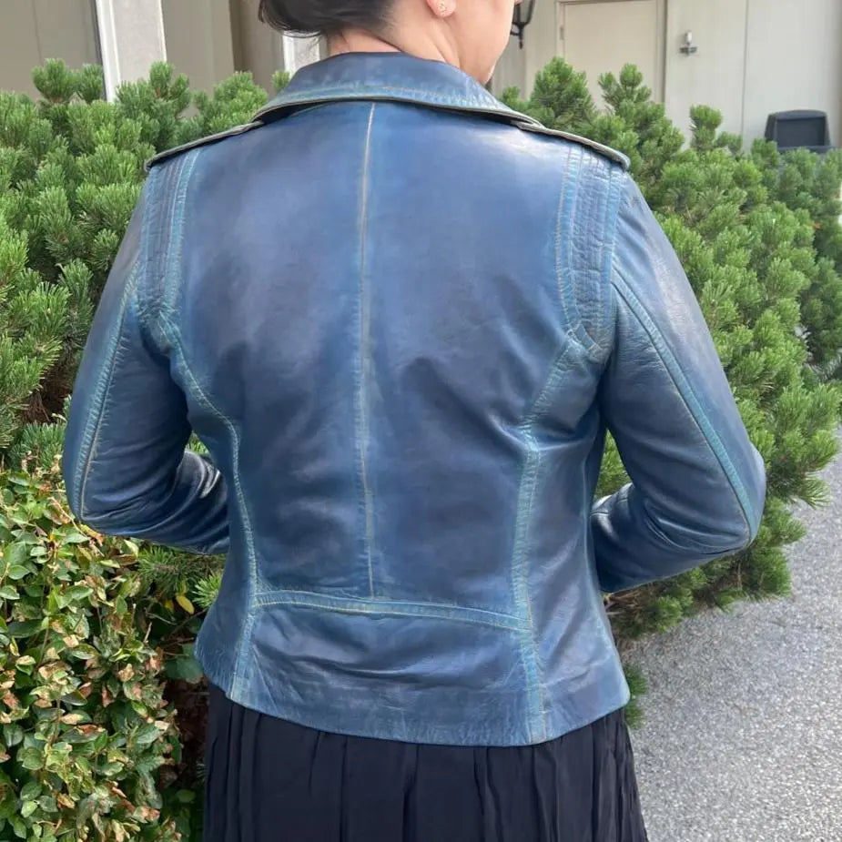 BOL Women's Marya Lambskin Leather Jacket Boutique of Leathers/Open Road