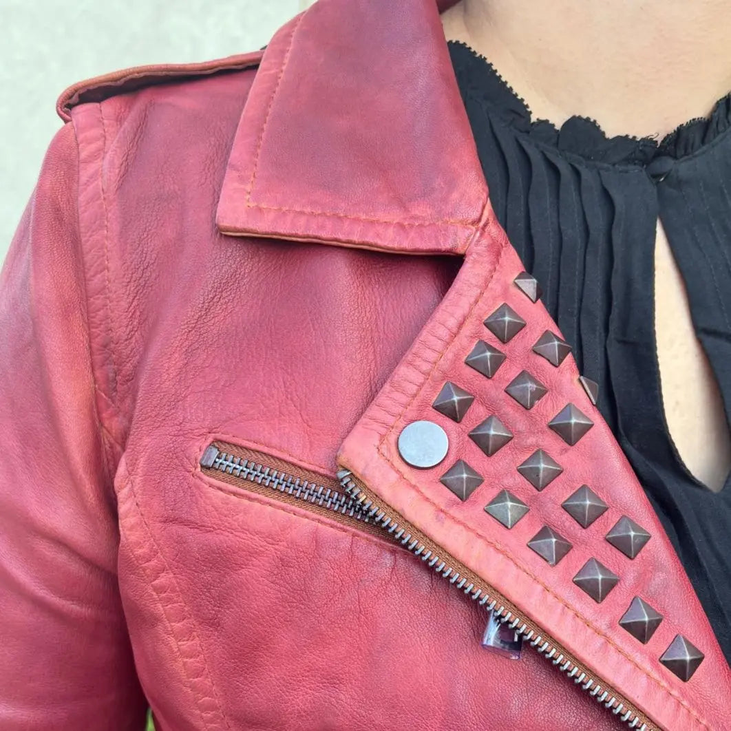 BOL Women's Marya Lambskin Leather Jacket Boutique of Leathers/Open Road