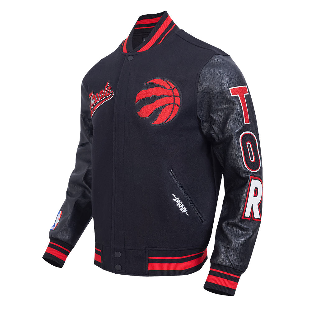 Toronto Raptors Script Tail Rib Wool Varsity - Velora