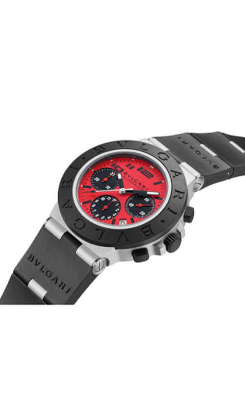 Bulgari “Ducati Special Edition” 40mm Aluminium Watch 103701 - Velora