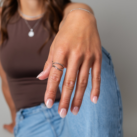 Double Adjustable Ring Sunny Sunday