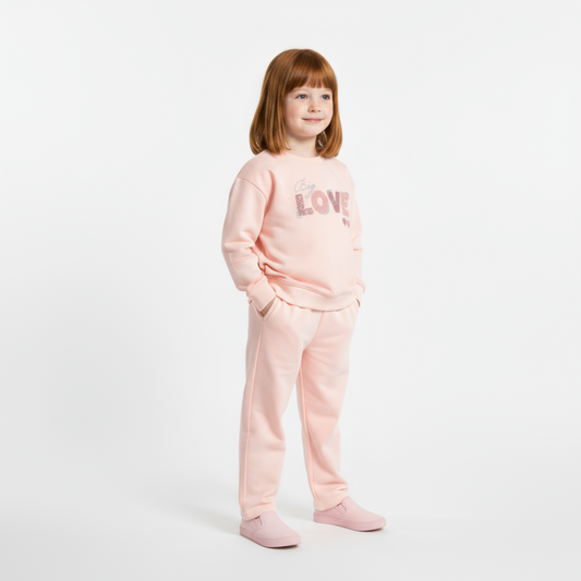 Big Love Girls Cotton Set - Velora Luxury Fashion