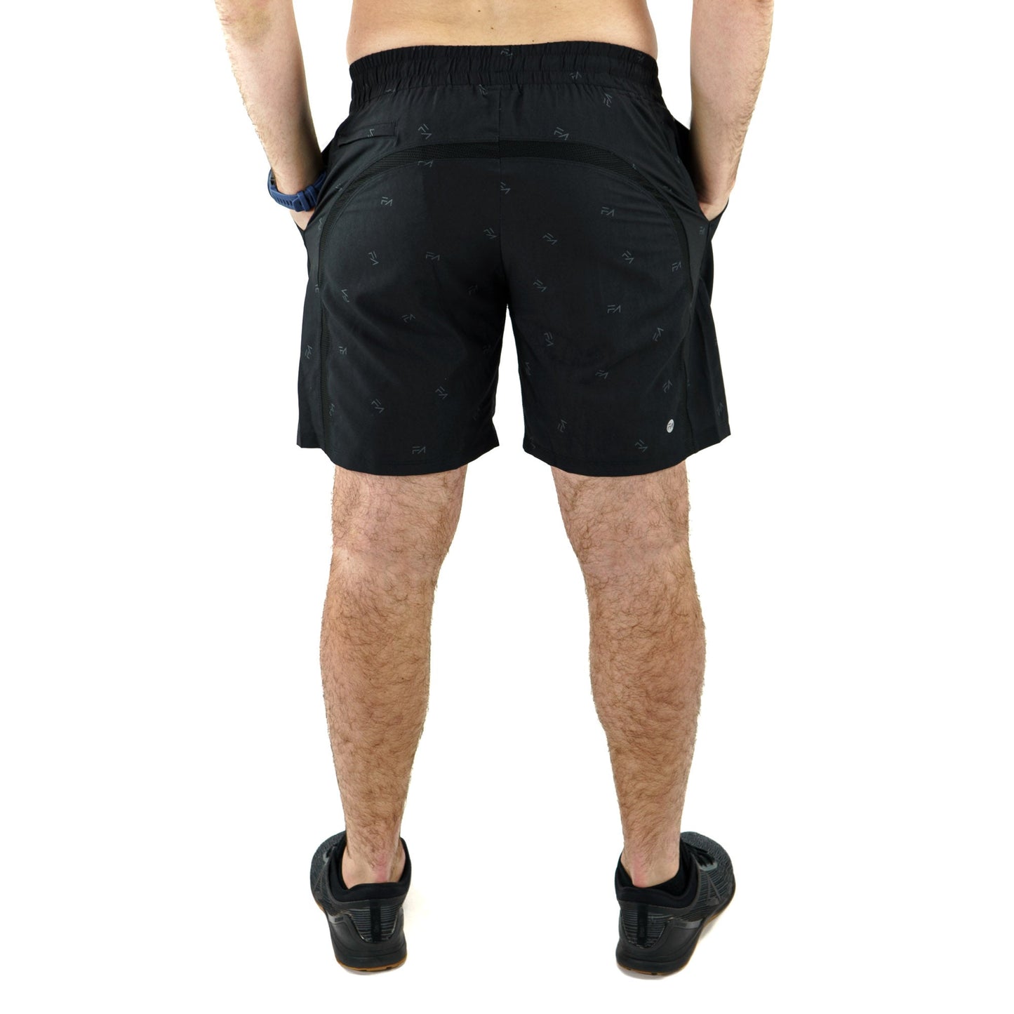 Unlimited Shorts Black FA (7.5") - Velora