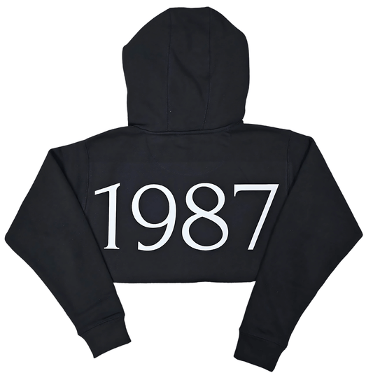 Born Ready Crop Hoodie - Velora