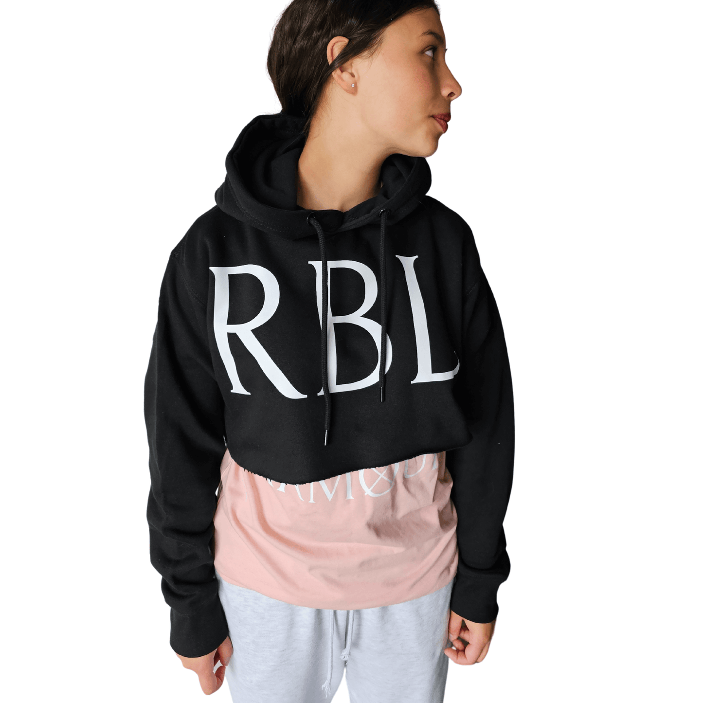 Born Ready Crop Hoodie - Velora