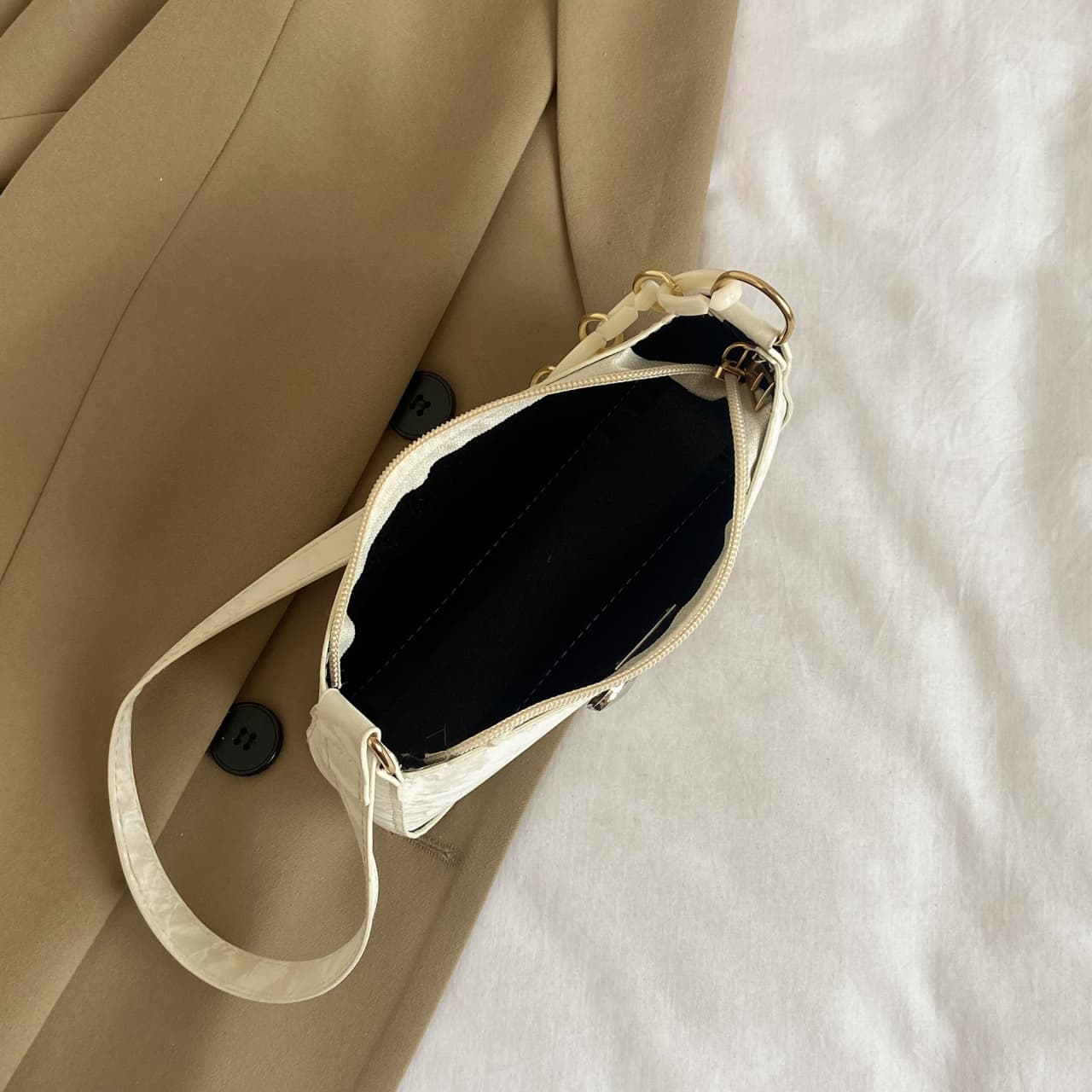 Bow PU Leather Shoulder Bag - Velora Luxury Fashion