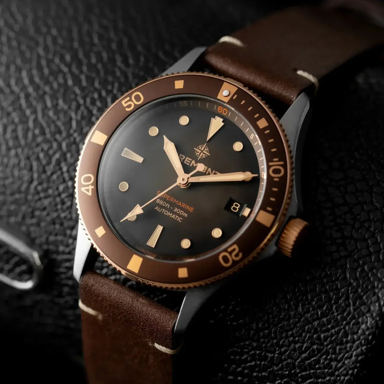 Bremont Supermarine 300M Date, Bi-Colour SM40-DT-BI-BR-L-S - Velora