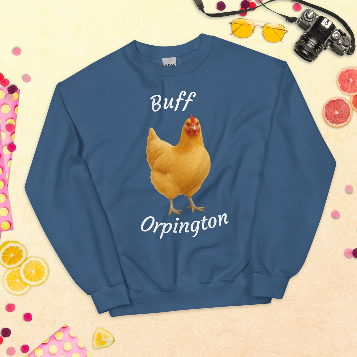 Buff Orpington Words Unisex Sweatshirt - Velora Luxury Fashion