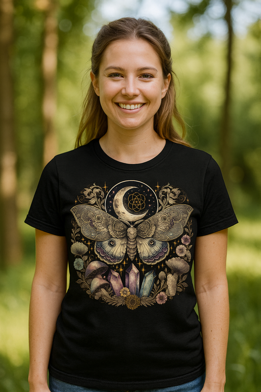 Butterfly and Crystals Tee - Velora