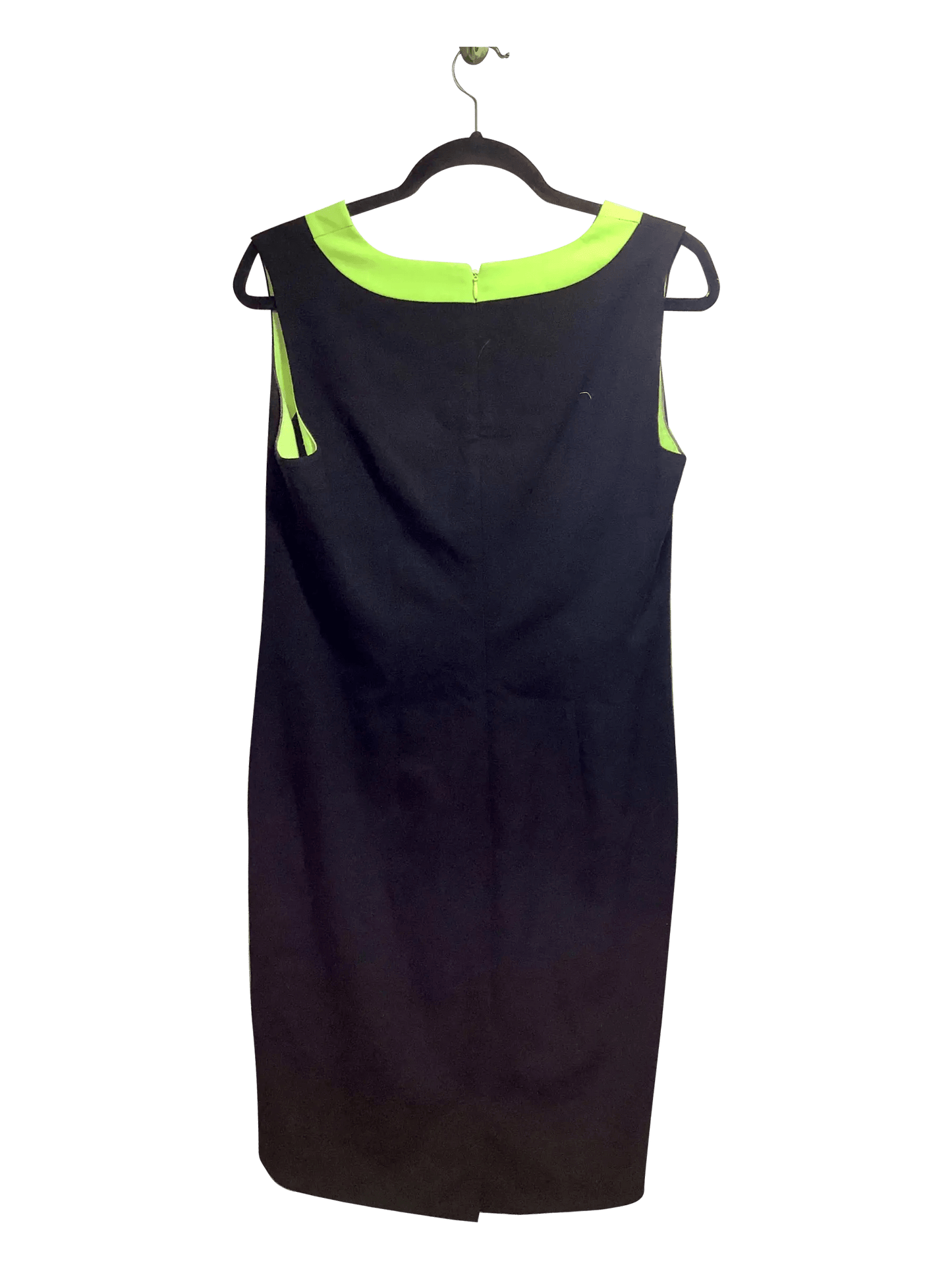 CALVIN KLEIN Regular fit Midi Dress in Black - 10 - Velora