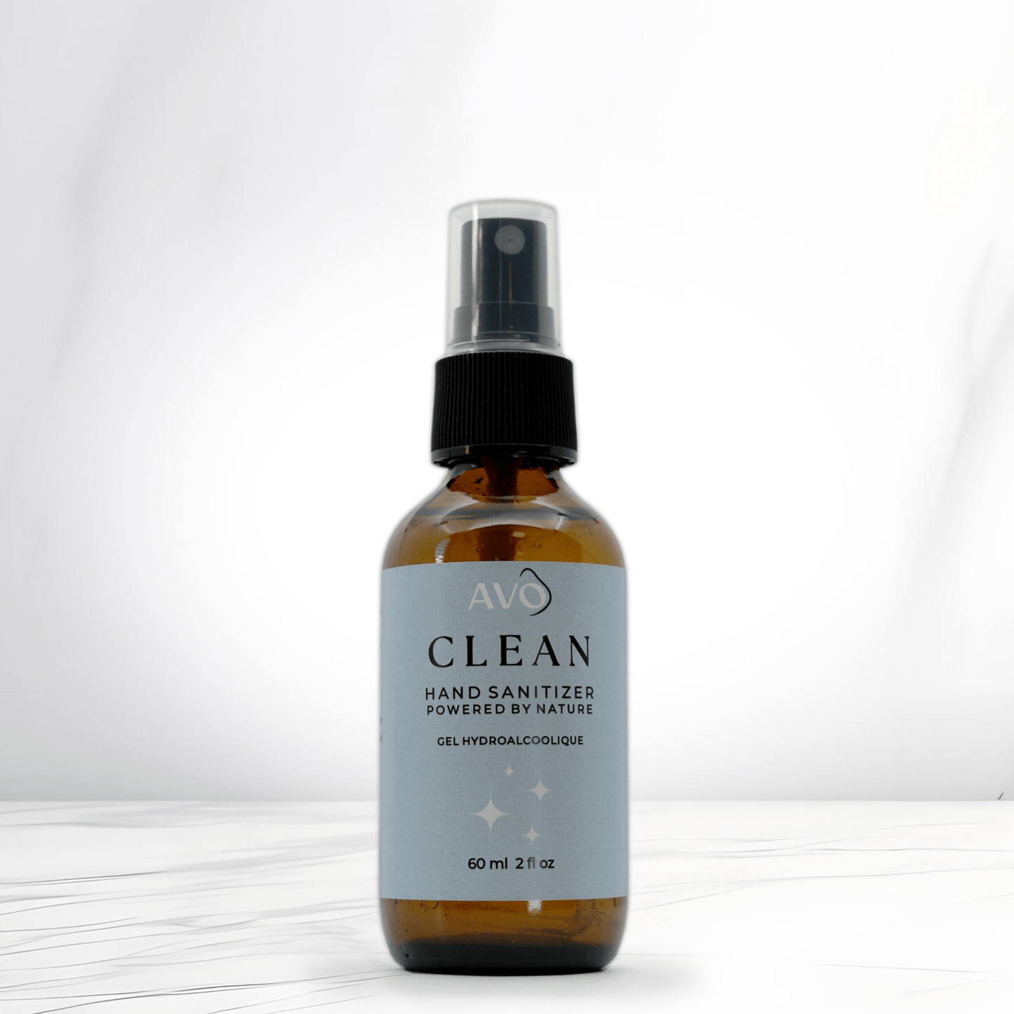 CLEAN Hand Sanitizer Powered By Nature 2oz - Velora Luxury Fashion