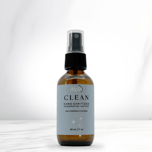 CLEAN Hand Sanitizer Powered By Nature 2oz - Velora Luxury Fashion