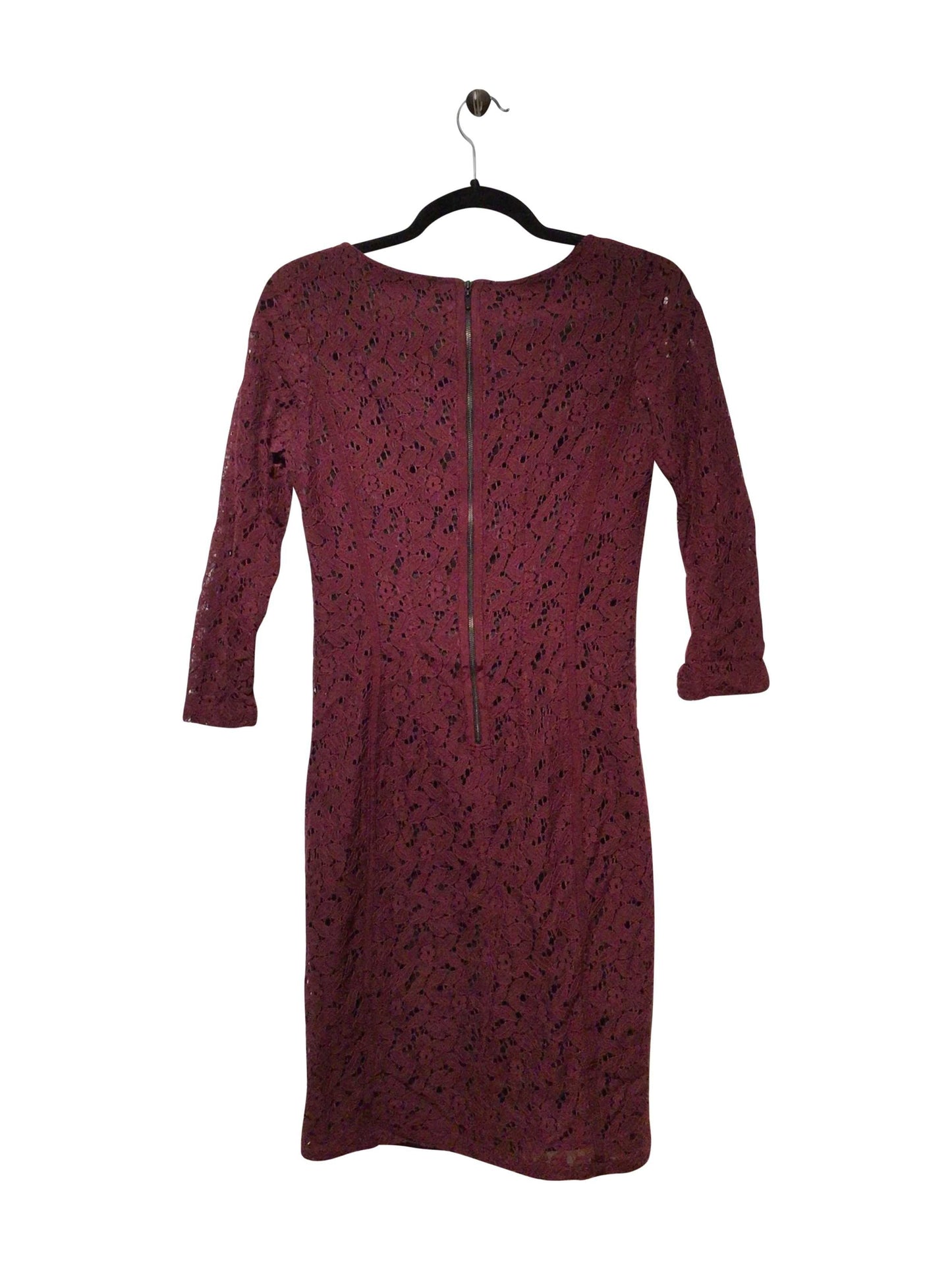 CONTEMPORAINE Regular fit Midi Dress in Red - XS - Velora