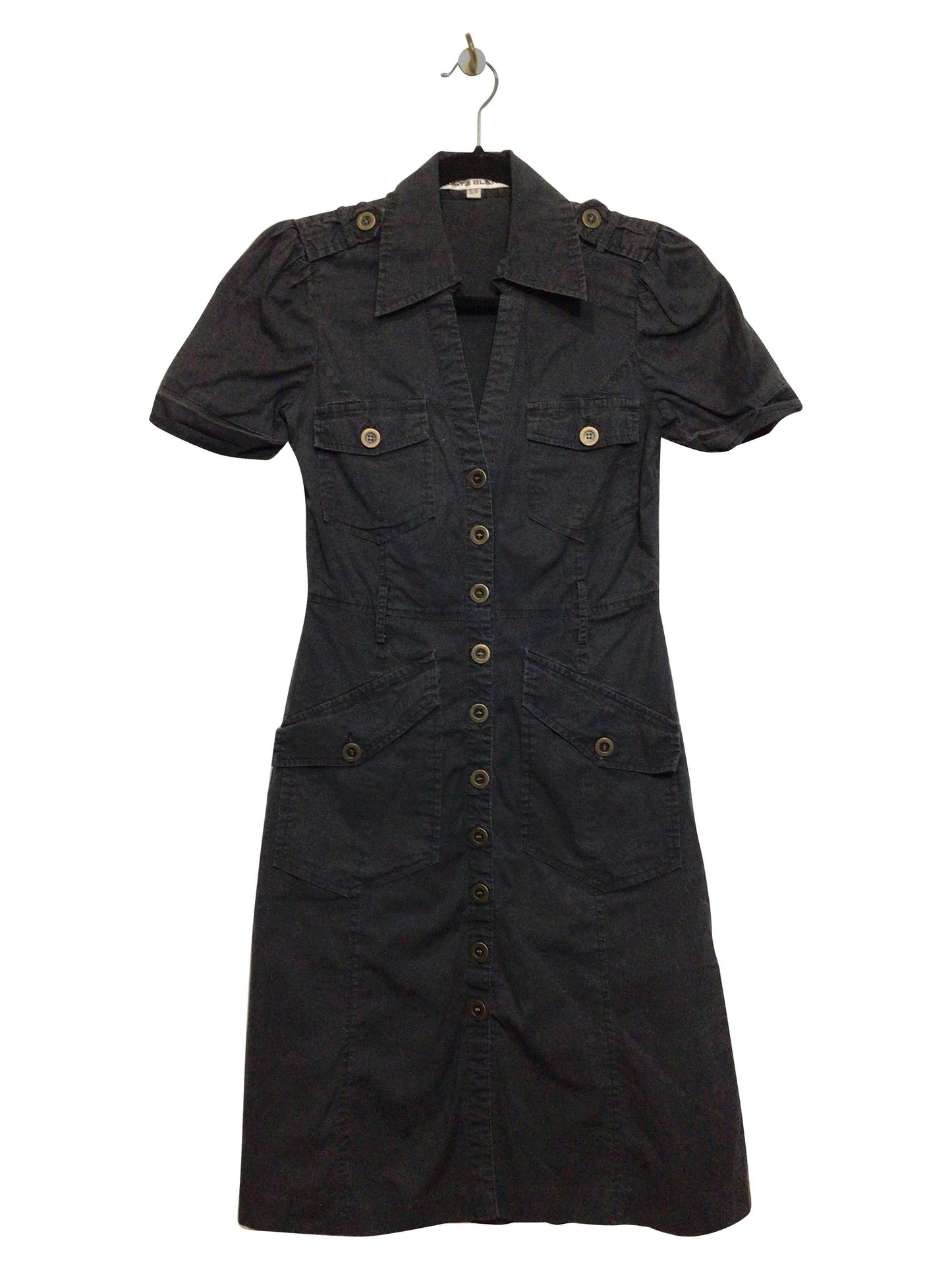 COSTA BLANCA Regular fit Midi Dress in Black - S - Velora
