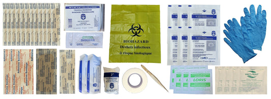 CSA Z1220-17 TYPE 1 PERSONAL FIRST AID KIT BULK IN 10 UNIT PLASTIC BOX - Velora Luxury Fashion