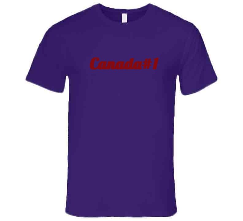 Canada #1 T Shirt - Velora Luxury Fashion