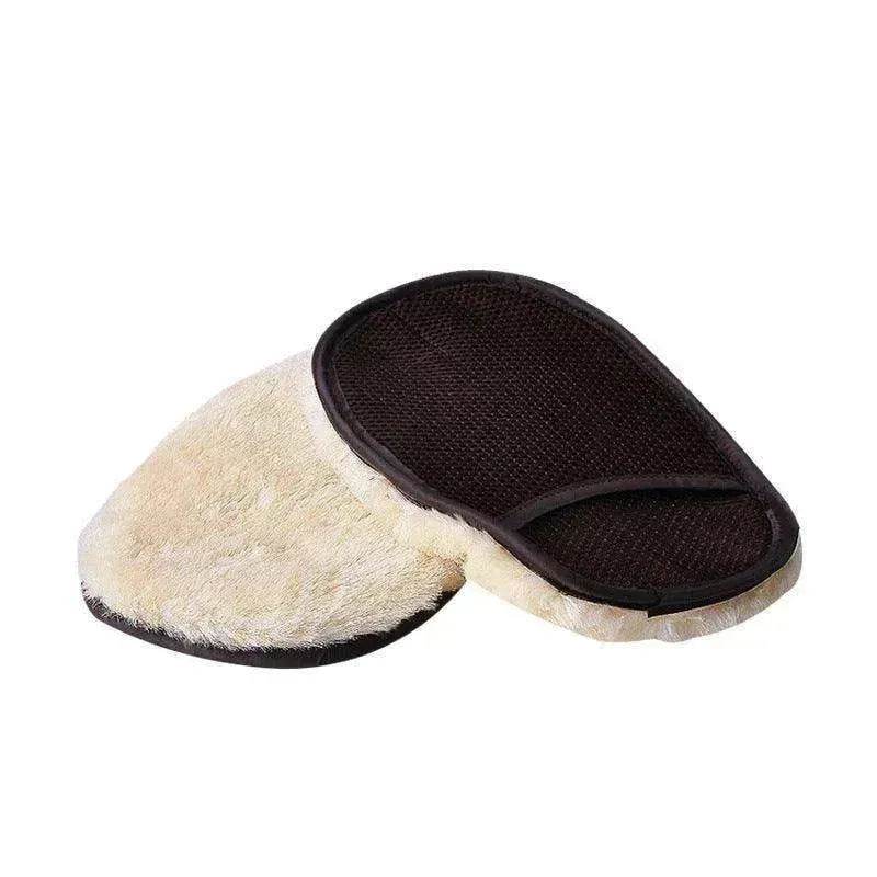 Car wash gloves for car & motorcycle care: soft hair type cleaning tools - Velora