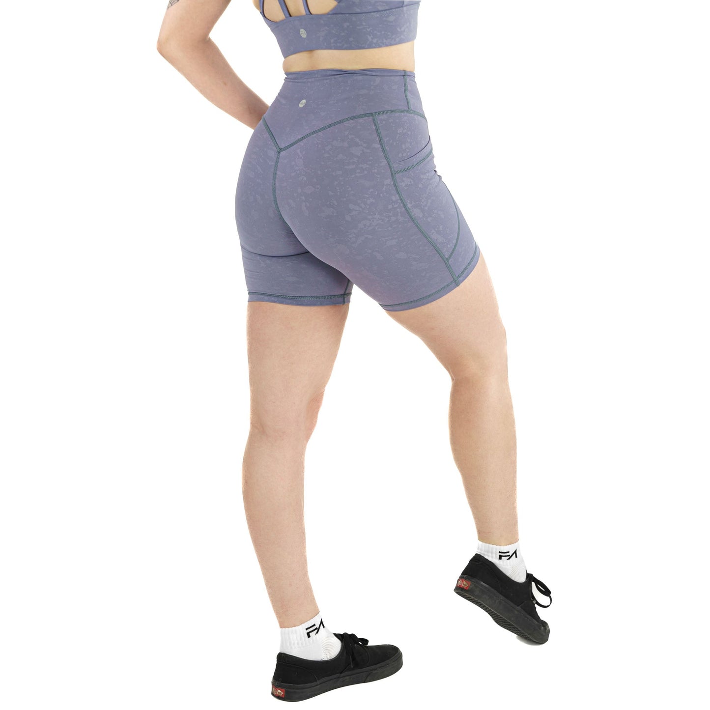 Carbon Shorts Lilac (5") - Velora
