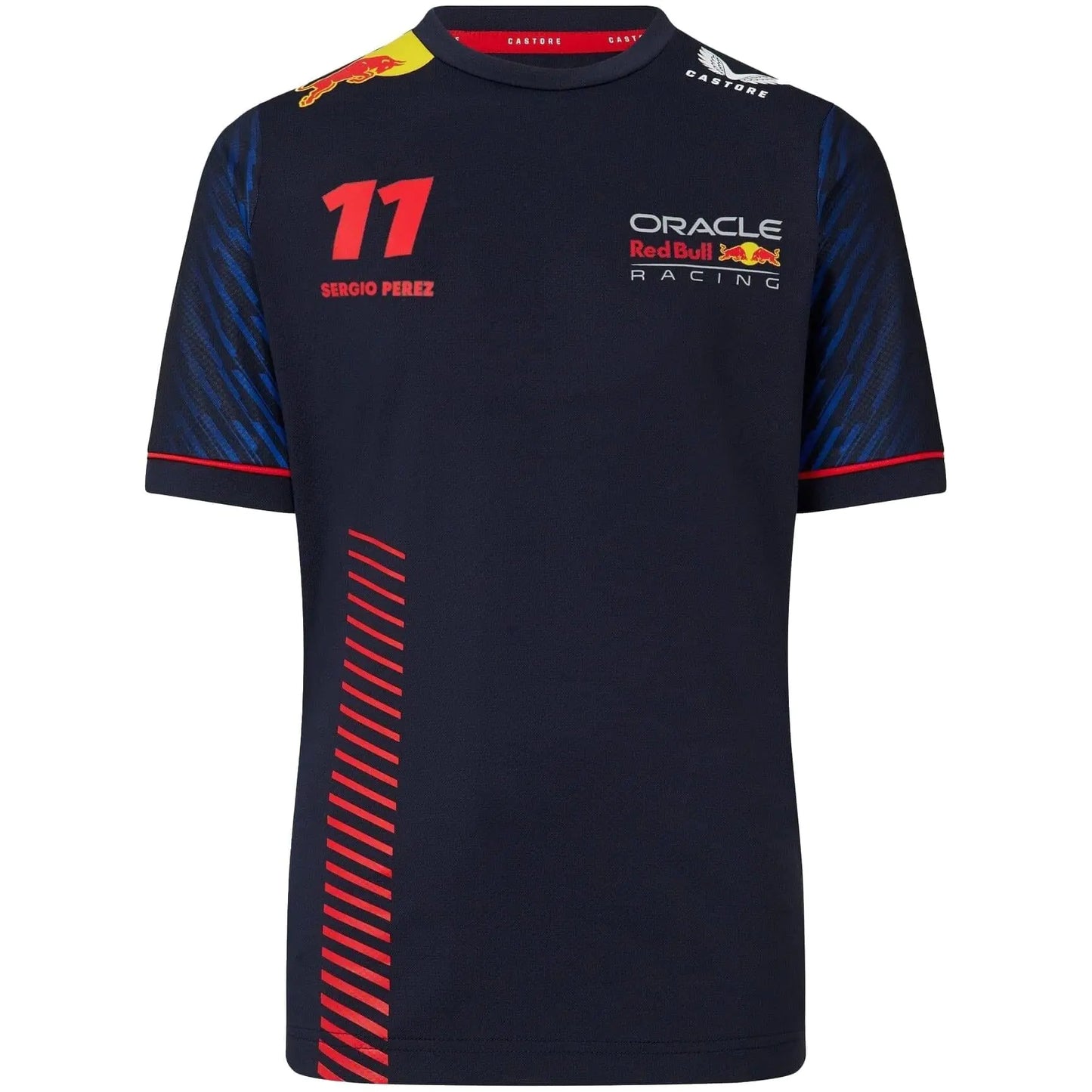 Castore Red Bull Racing F1 Kids 2023 Sergio Checo Perez Team T-Shirt - L - Velora Luxury Fashion