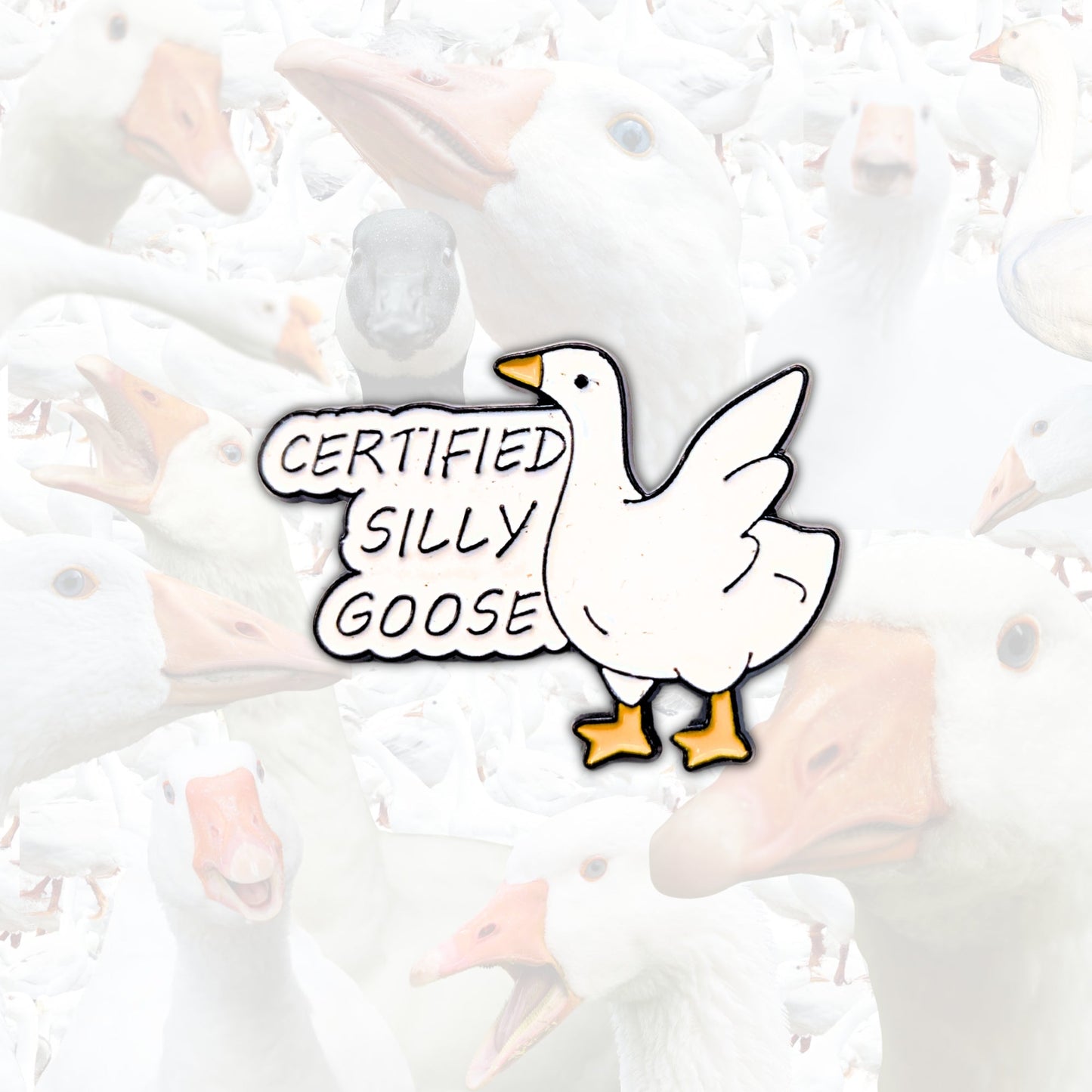 Certified Silly Goose | Collectible Pin - Velora Luxury Fashion